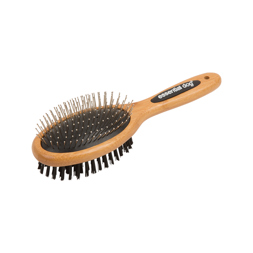Bamboo Two-Sided Grooming Brush